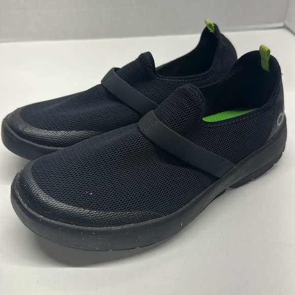 OOFOS Shoes - Oofos Shoes OOmg Eezee Low Slip On Shoe Casual Sneakers Trainer Black White 11